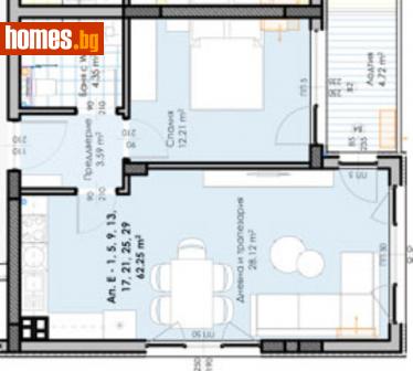 Двустаен, 75m² - Апартамент за продажба - 115959608