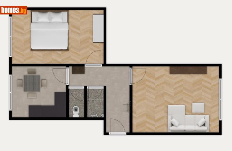 Двустаен, 71m² - Кв. Ладовица, Перник - Апартамент за продажба - Революшън Естейт - 115959658