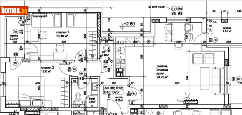 Тристаен, 109m² - Жк Южен, Пловдив - Апартамент за продажба - Deluxe Homes - 115978641