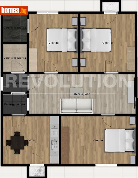 Многостаен, 154m² -  Център, София - Апартамент за продажба - Революшън Естейт - 115993675