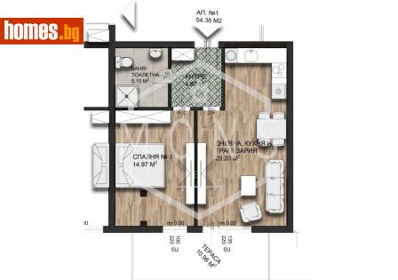 Двустаен, 95m² - Апартамент за продажба - 116008528