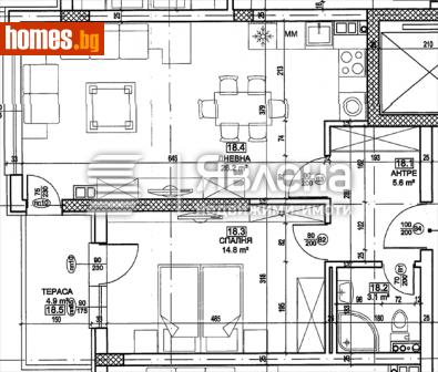 Двустаен, 73m² - Апартамент за продажба - 116009661