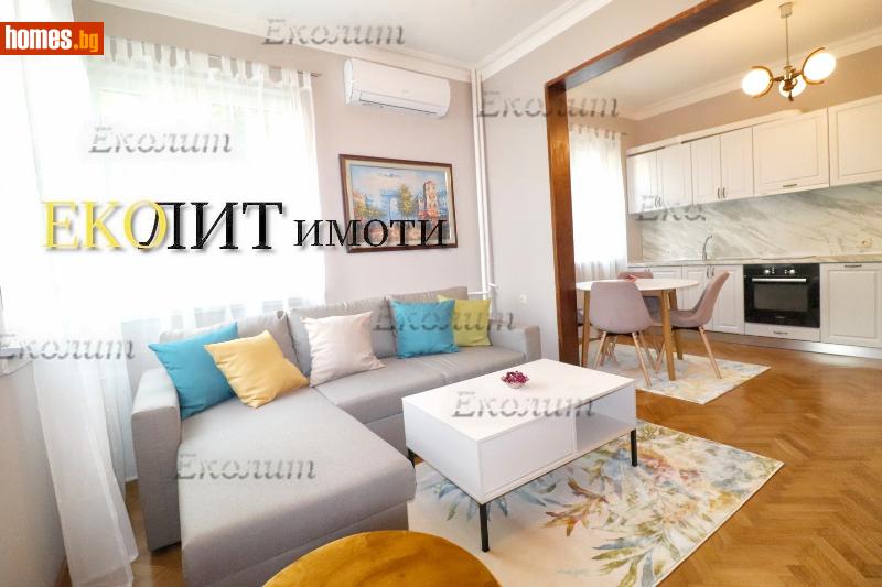 Тристаен, 82m² -  Център, София - Апартамент под наем - Еколит - 116027648