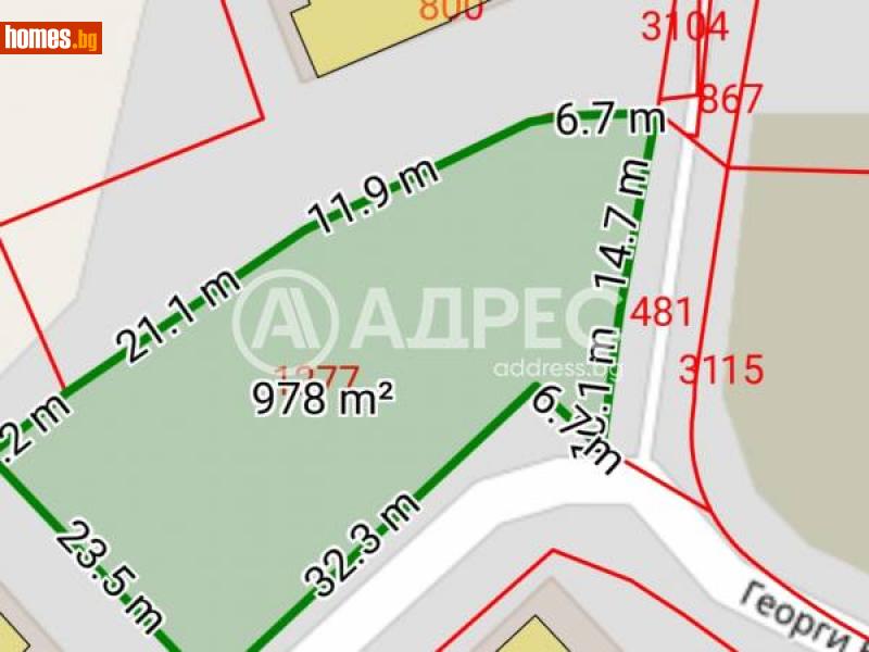 Парцел, 977m² - Кв. Бояна, София - Парцел за продажба - АДРЕС НЕДВИЖИМИ ИМОТИ - 116035352