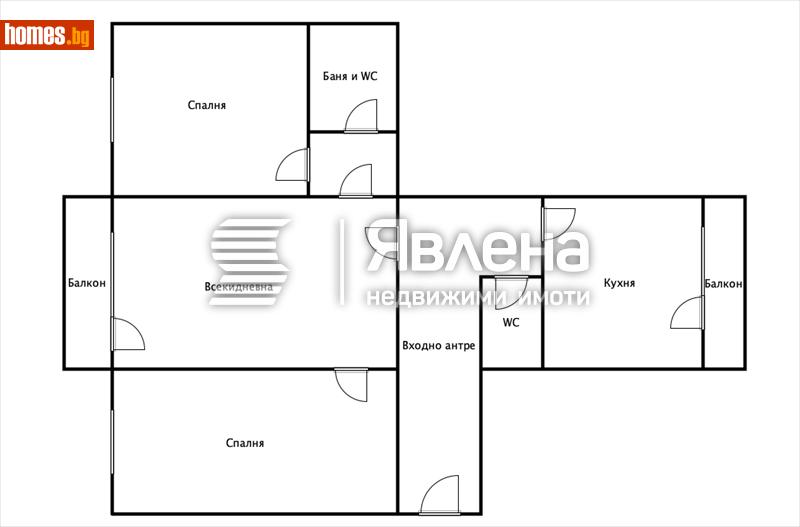 Тристаен, 76m² - Жк. Младост 1, София - Апартамент за продажба - ЯВЛЕНА - 116036162