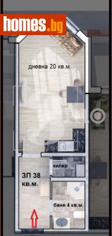 Едностаен, 47m² - Апартамент за продажба - 116050173