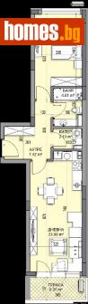 Двустаен, 77m² - Апартамент за продажба - 116056986