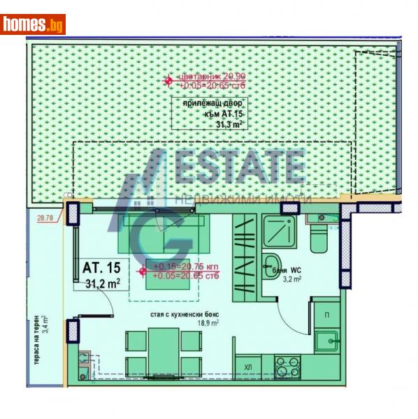 Едностаен, 70m² - Гр.Приморско, Бургас - Апартамент за продажба - ЕМ ДЖИ ЕСТЕЙТ - 116098362