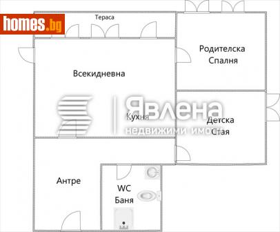 Тристаен, 74m² - Апартамент за продажба - 116107971