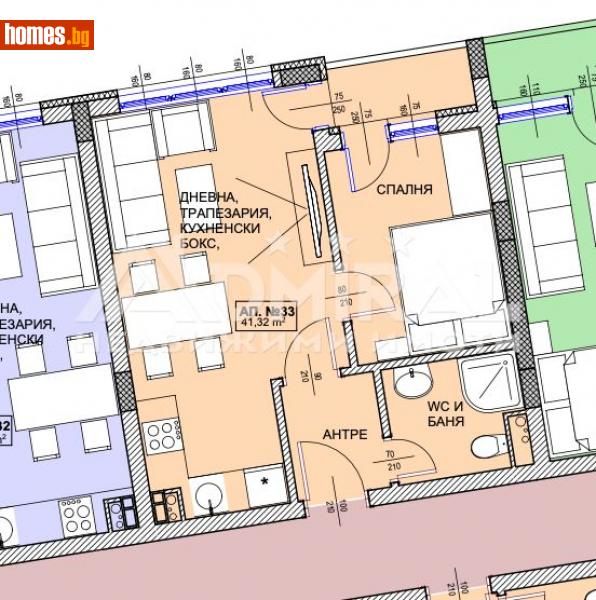 Двустаен, 47m² - Гр.Поморие, Бургас - Апартамент за продажба - ADMIRAL Недвижими Имоти - 116108885