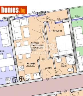 Двустаен, 47m² - Апартамент за продажба - 116108889