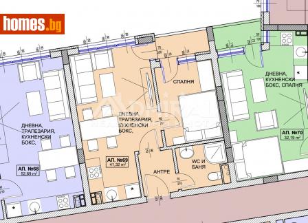Двустаен, 47m² - Апартамент за продажба - 116108898
