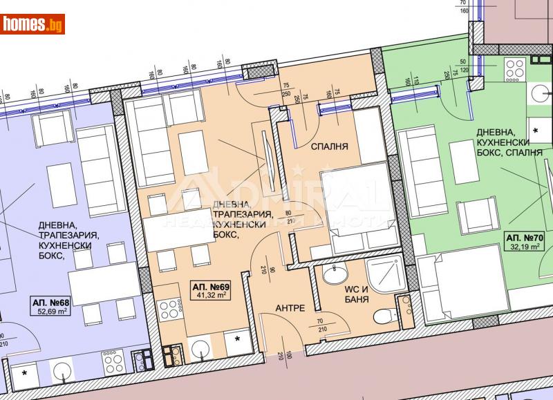 Двустаен, 47m² - Гр.Поморие, Бургас - Апартамент за продажба - ADMIRAL Недвижими Имоти - 116108898
