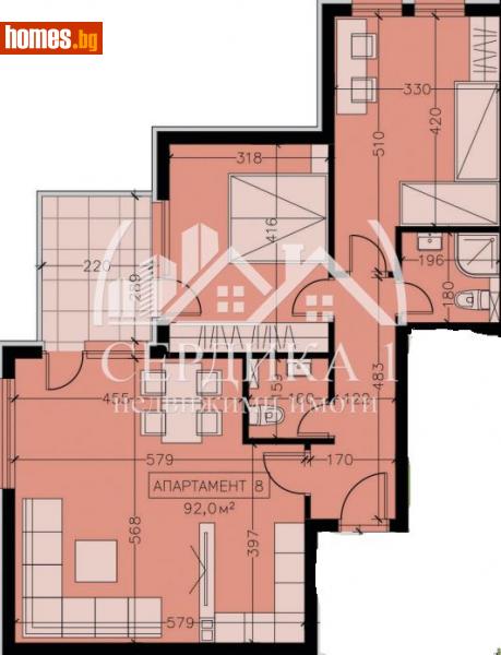 Тристаен, 71m² - Кв. Манастирски Ливади, София - Апартамент за продажба - СЕРДИКА 1 НЕДВИЖИМИ ИМОТИ ЕООД - 116113527