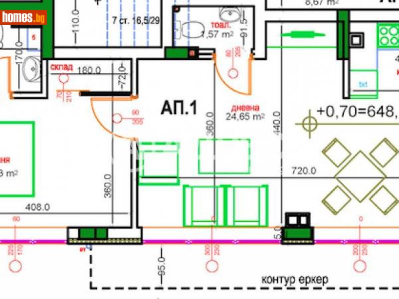Двустаен, 67m² - София, София - град - Апартамент за продажба - АДРЕС НЕДВИЖИМИ ИМОТИ - 116119149