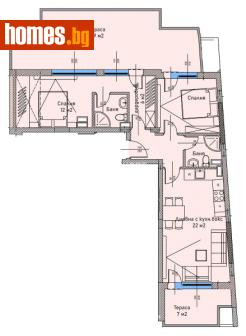 Тристаен, 132m² - Апартамент за продажба - 116124021