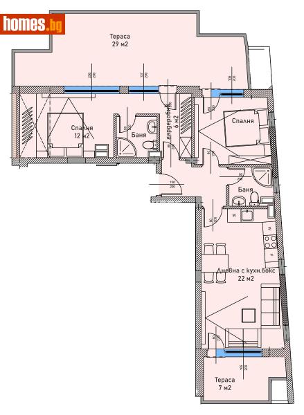Тристаен, 132m² -  Център, Пловдив - Апартамент за продажба - КОНДОР НЕДВИЖИМИ ИМОТИ - 116124021