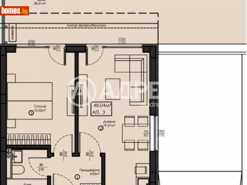 Двустаен, 85m² - Кв. Малинова Долина, София - Апартамент за продажба - АДРЕС НЕДВИЖИМИ ИМОТИ - 116140508