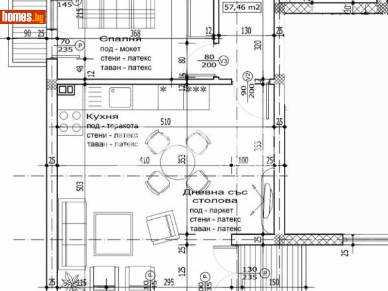 Двустаен, 58m² - Кв. Аспарухово, Варна - Апартамент за продажба - АДРЕС НЕДВИЖИМИ ИМОТИ - 116140763