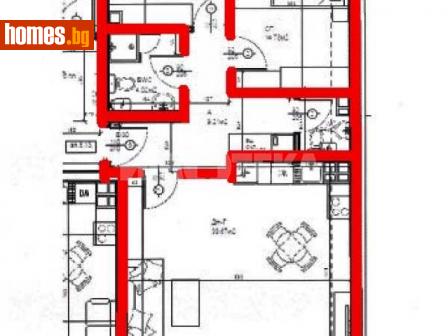 Тристаен, 113m² - Апартамент за продажба - 116140777