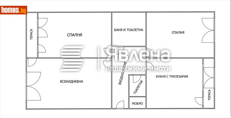 Тристаен, 88m² - Жк. Бъкстон, София - Апартамент за продажба - ЯВЛЕНА - 116140945