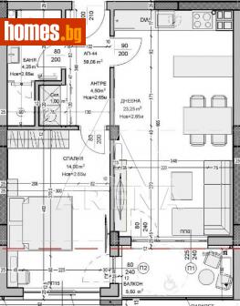 Двустаен, 69m² - Апартамент за продажба - 116168753