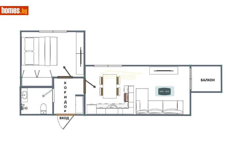 Двустаен, 74m² - Кв. Враждебна, София - Апартамент за продажба - ПРЕМИУМ ИМОТИ - 116177248