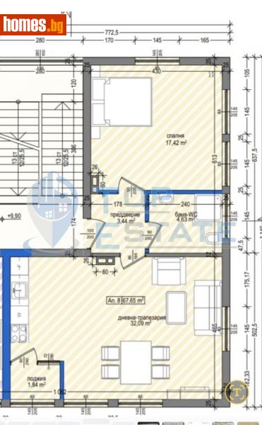 Двустаен, 6765m² - Гр.Павликени, Велико Търново - Апартамент за продажба - Top Estate - 116179488