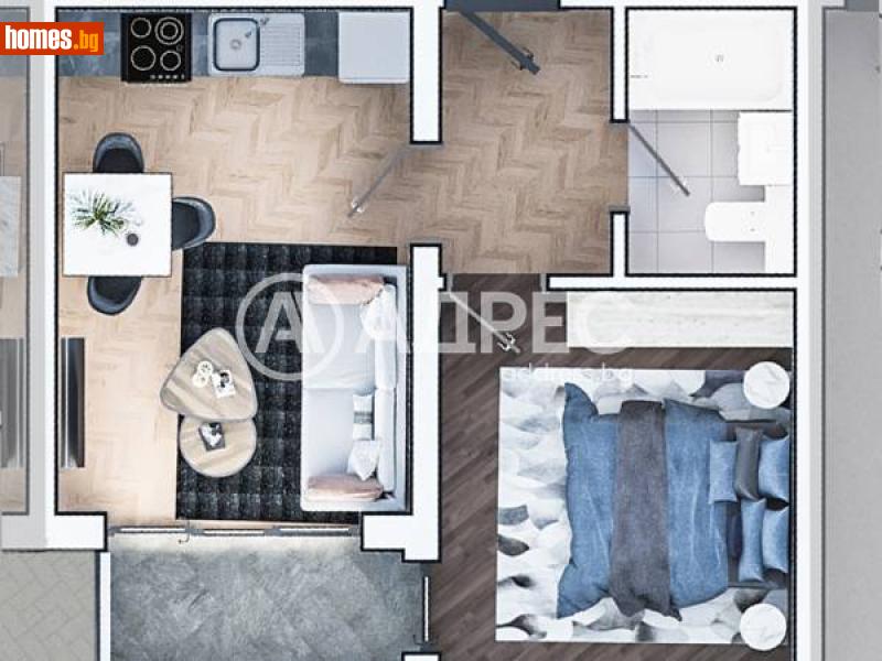 Двустаен, 57m² - София, София - град - Апартамент за продажба - АДРЕС НЕДВИЖИМИ ИМОТИ - 116185645