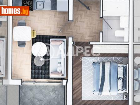 Двустаен, 58m² - Апартамент за продажба - 116185655