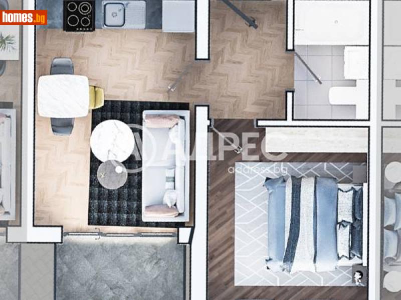 Двустаен, 58m² - София, София - град - Апартамент за продажба - АДРЕС НЕДВИЖИМИ ИМОТИ - 116185655
