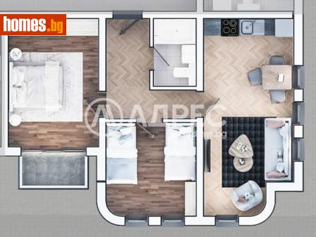 Тристаен, 97m² - Апартамент за продажба - 116185661