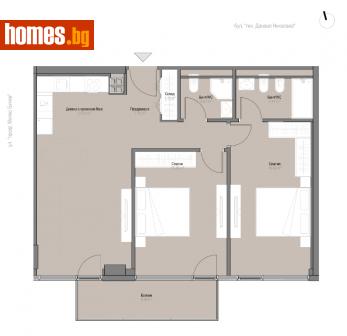 Тристаен, 118m² - Апартамент за продажба - 116193685
