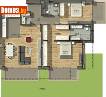 Тристаен, 141m² - Апартамент за продажба - 116193722