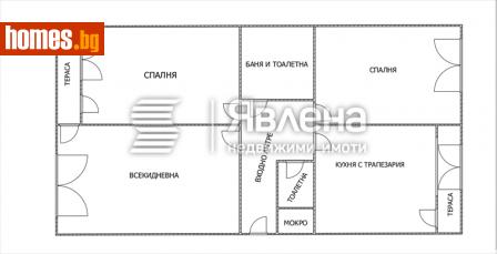 Тристаен, 88m² - Апартамент за продажба - 116205850