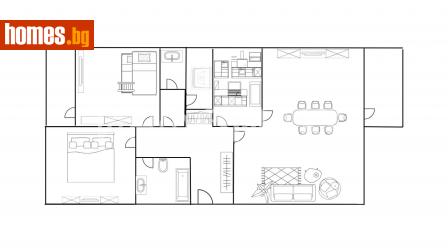 Тристаен, 105m² - Апартамент за продажба - 116213294