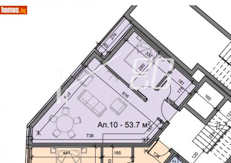 Двустаен, 53m² -  Цветен, Варна - Апартамент за продажба - ЕСТЕЙТ ГРУП - 116218277