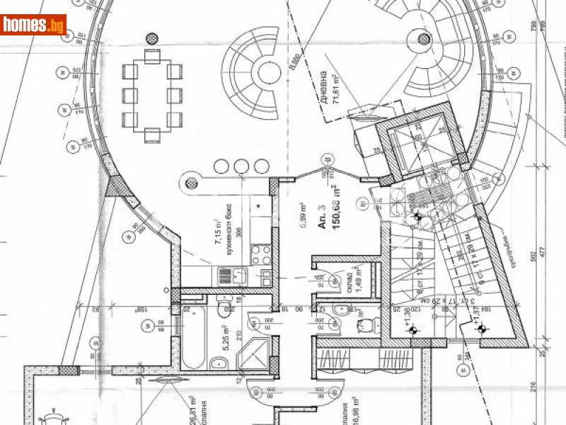 Тристаен, 176m² - Кв. Симеоново, София - Апартамент за продажба - АДРЕС НЕДВИЖИМИ ИМОТИ - 116227957