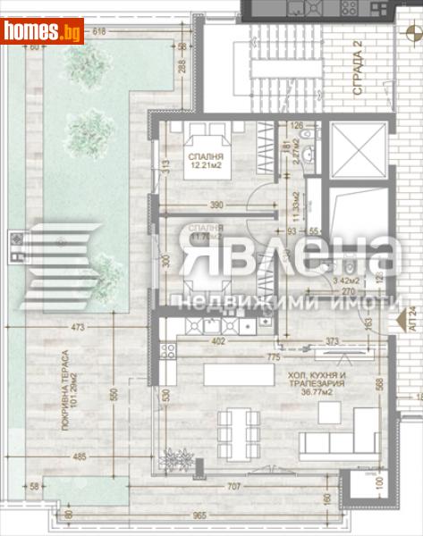 Тристаен, 228m² - Кв. Манастирски Ливади, София - Апартамент за продажба - ЯВЛЕНА - 116228247
