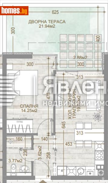 Двустаен, 81m² - Кв. Манастирски Ливади, София - Апартамент за продажба - ЯВЛЕНА - 116228248