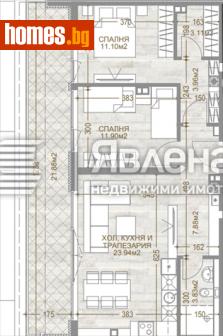 Тристаен, 120m² - Апартамент за продажба - 116228257