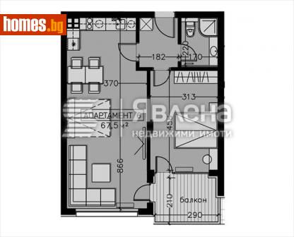 Двустаен, 81m² - Апартамент за продажба - 116241778