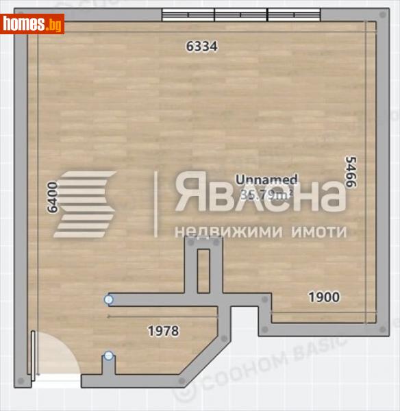 Едностаен, 34m² -  Център, София - Апартамент за продажба - ЯВЛЕНА - 116241860