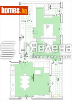 Тристаен, 107m² - Апартамент за продажба - 116241896