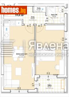 Двустаен, 68m² - Апартамент за продажба - 116241899