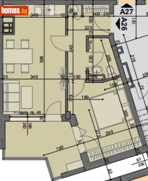 Двустаен, 70m² - Жк. Хаджи Димитър, София - Апартамент за продажба - Титан Пропъртис - 116244958