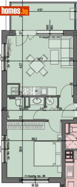 Двустаен, 76m² - Жк. Хаджи Димитър, София - Апартамент за продажба - Титан Пропъртис - 116244959