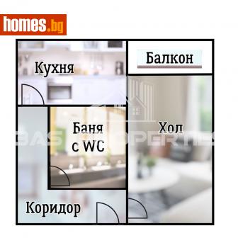 Едностаен, 45m² - Апартамент за продажба - 116247847