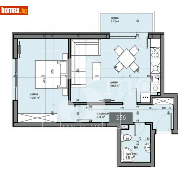 Двустаен, 68m² - Жк. Люлин 5, София - Апартамент за продажба - 3mo офис Амалтея - 116248252