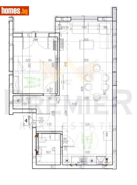 Двустаен, 75m² - Кв. Владиславово, Варна - Апартамент за продажба - ИМОТИ ПРЕМИЕР - 116257296